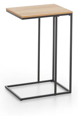 Produktbild von Homes & Jones Beistelltisch Leo mit schwarzem Metallgestell
