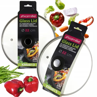 Produktbild von Glasdeckel Für Pfanne Oder Topf, 22 Cm, Kamille