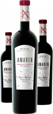 Produktbild von 3 x Bodegas Amaren Tempranillo - Garnacha Crianza – 2015