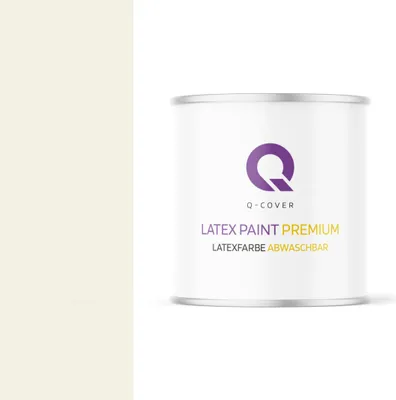 Produktbild von Latexfarbe Abwaschbar | Weiß-gelb 2 L | Innenfarbe | Wandfarbe | Deckenfarbe | Klasse 2 Mattfarbe Für Allergiker Scheuerfest Geruchlos Frei