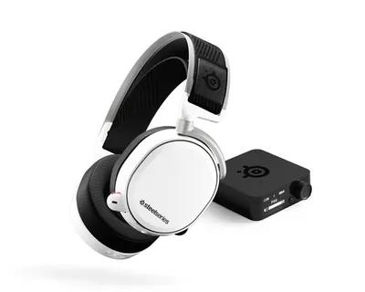 Obrázok produktu pre Steelseries Arctis Pro + GameDAC, Kábel, Hranie, 10 - 40000 Hz, Slúchadlá s mikrofónom, Biela