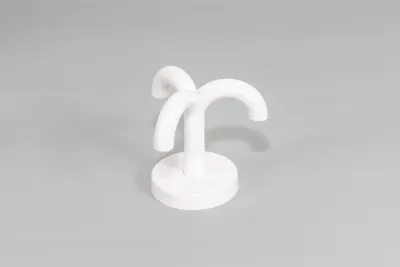 Obrázek produktu pro 1 ks stropní háček, 3 ks bílý stropní háček, 3 ks bílý