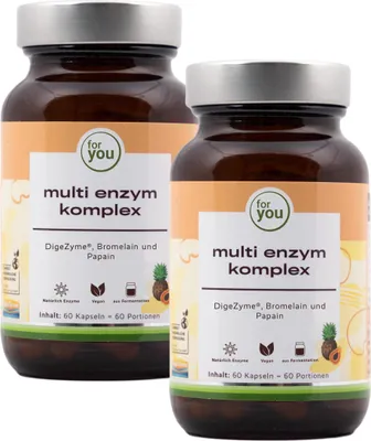 Produktbild von for you multi enzym komplex Doppelpack