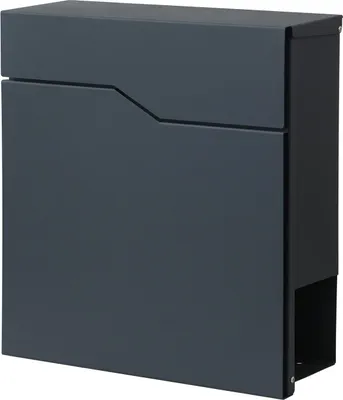 Produktbild von Westmann Brixa B Wandmontage Briefkasten mit Zeitungsfach Anthrazit