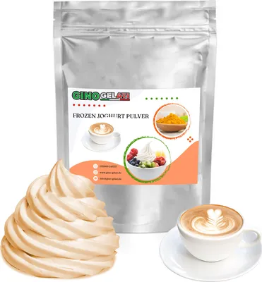 Produktbild von Cappuccino Frozen Joghurt Pulver 333 g