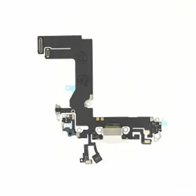 Image de Prise de charge pour iPhone 13 Mini Blanc Câble flexible Lightning
