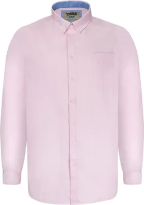 Image de Duke - "D555 Richard" chemise pour homme manches longues DC462 (5XL) (Rose)