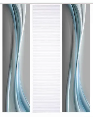 Produktbild von 84070 ELANIA Schiebegardine aus recyceltem Polyester, halbtransparent