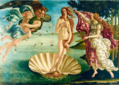 Image de Bluebird Puzzle Botticelli - La naissance de Vénus 1000 pièces