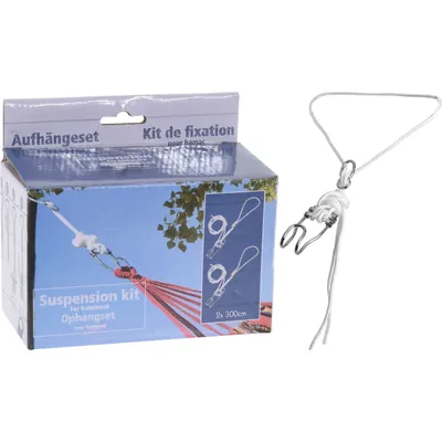 Produktbild von PROGARDEN Set zur Befestigung einer Hängematte Haken Seilachter Seil