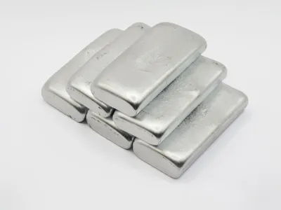 Produktbild von ZAMAK ZnAl4Cu1 in Barren, Gewicht: 1 kg