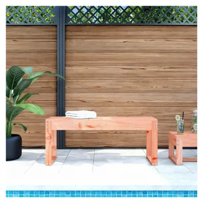 Produktbild von Gartenbank aus massivem Douglasienholz, 110 x 38 x 45 cm