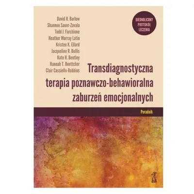 Immagine prodotto di Terapia cognitivo-comportamentale transdiagnostica per i disturbi emotivi