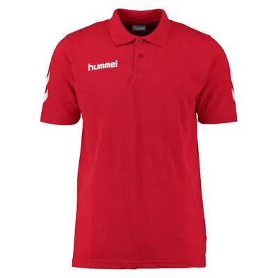 Produktbild von Hummel CORE Baumwolle POLO L TRUE RED