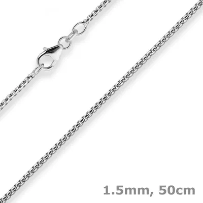 1-5mm-Veneziakette-rund-aus-585-Weißgold-50cm