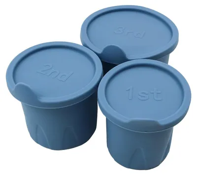 Eiswürfelform für Becher, 3er Set, Silikon, 20-40 oz