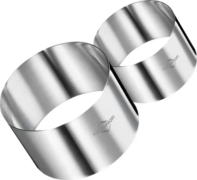 Produktbild von Küchenprofi Dessertringe Mixed 8 und 6 cm, 4er-Set
