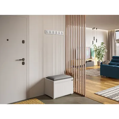 Obrázek produktu pro Předsíňová stěna CLENZE 3 - bílá / šedá