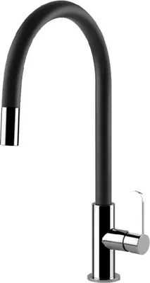 Immagine prodotto di Miscelatore monocomando Gessi Fisso 60077 299 41,1 cm Nero opaco