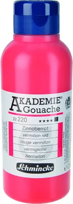 Schmincke AKADEMIE Gouache Zinnoberrot 250ml 22220027
