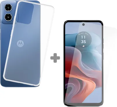 Produktbild von Hülle Motorola Moto G34 Schutzhülle - Cazy - Transparant