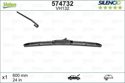 Produktbild von VALEO SILENCIO Scheibenwischer Wischblatt für OPEL INSIGNIA Caravan 600mm