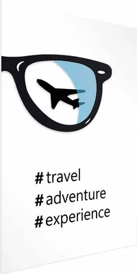 Produktbild von Posterpapier Poster - New Experiences 29.7x42 cm Text m-A-0828-ao-a