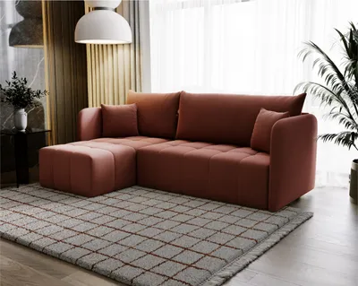 Obrázek produktu pro FURMEB PEROO Rohov Pohovka ve Tvaru L s Funkc­ Span­ 210x140x91cm Rov