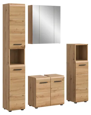 Produktbild von Bad Set Ice 2 | 4-teilig | Artisan Oak ohne Aufsatzleuchte