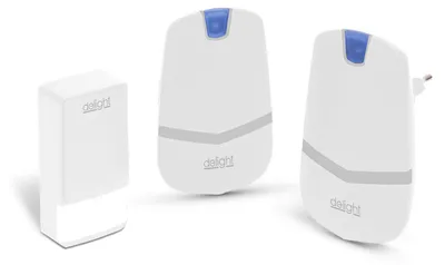 Obrázok produktu pre Digitálný bezdrôtový zvonček bez batérie so systémemo KINETIC