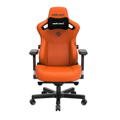 Zdjęcie produktu dla Fotel gamingowy Anda Seat Kaiser 3 - L, pomarańczowy, imitacja skóry