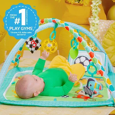 Obrázok produktu pre BRIGHT STARTS Oball Grip & Kick™ Activity Blanket 0m+
