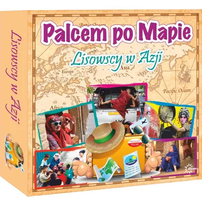 Zdjęcie produktu dla Gra Palcem po mapie Lisowscy w Azji