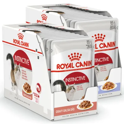 Zdjęcie produktu dla Royal Canin Instinctive FHN 24x85g Karma Mokra W Sosie i Galaretce Dla Kotów Dorosłych Wybrednych