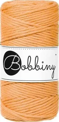 Produktbild von Bobbiny Macrame Cord 3 mm 100 m Orange Schnur