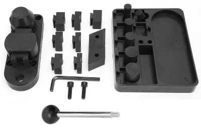 Produktbild von Schmuck Biegemaschine Set - Multifunktionales Biegewerkzeug - Ringe/Ohrringe Biegen - 20 Zubehörteile - Hochwertiges Material - Professionelle Qualität - Schmuckmacher