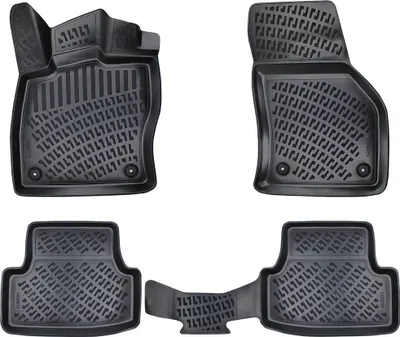 Produktbild von 3D Auto Fussmatten Set passend für VW e-Golf Elektro Baujahr ab 2014