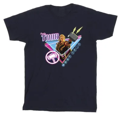Image de Marvel - T-shirt « What If » pour homme BI43621 (XXL) (bleu marine)