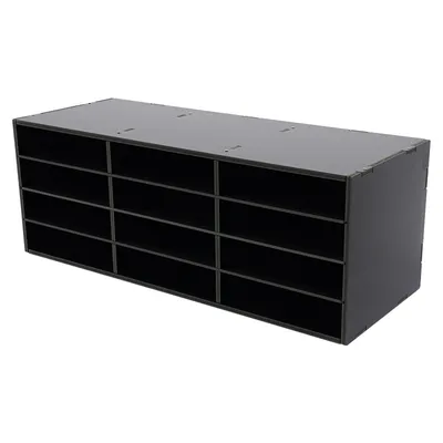 Produktbild von Dokumentenablage Briefablage Organizer für Büro Haus Schule Arbeitsplatte Literatur Organizer Schwarz
