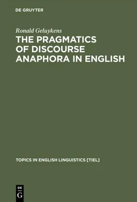 Produktbild von The Pragmatics of Discourse Anaphora in English