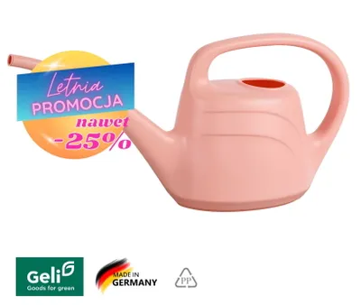 Zdjęcie produktu dla Plastikowa konewka do kwiatów EDEN o pojemności 2 litrów