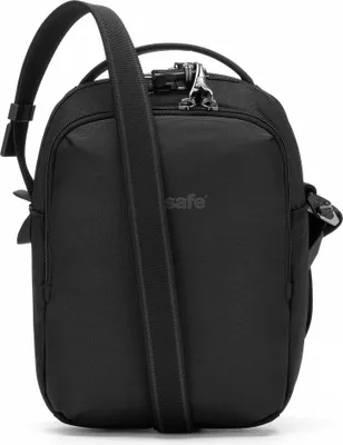 Produktbild von pacsafe Umhängetasche V Companion Crossbody Jet Black schwarz