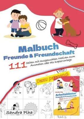 Produktbild von KitaFix Malbuch Freunde und Freundschaft