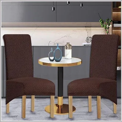 Produktbild von Famanu Stuhlhussen für Esszimmerstühle - 40,64 x 44 x 55 cm