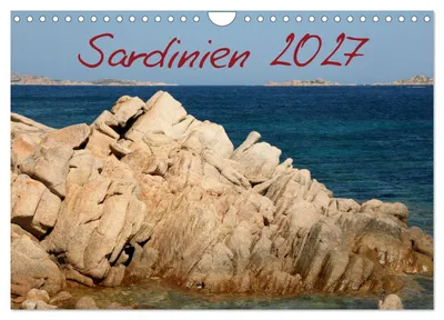Produktbild von Sardinien 2027 (Wandkalender 2027 DIN A4 quer), CALVENDO Monatskalender
