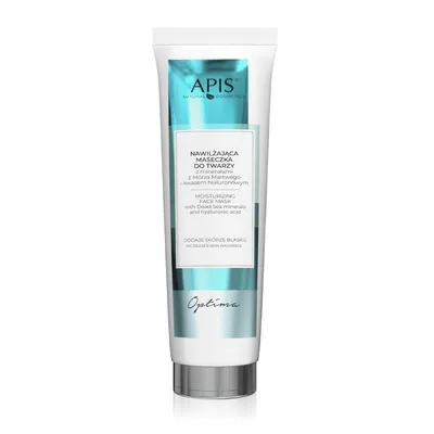 Obrázok produktu pre APIS OPTIMA hydratačná tvárová maska s minerálmi z mŕtveho mora a kyselinou hyalurónovou 100ML