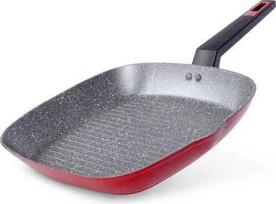 Obrázek produktu pro Čtvercová grilovací pánev s 5vrstvým nepřilnavým granitovým povlakem