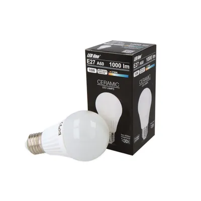 Obrázok produktu pre E27 10W LED žiarovka 1000 lm Teplá biela keramická žiarovka Energeticky úsporná žiarovka Energetická trieda A+