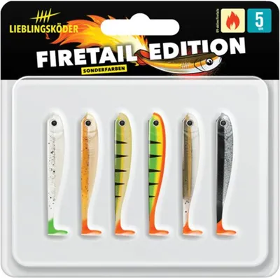Produktbild von Lieblingsköder 5cm (6Stk) Firetail Edition