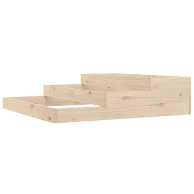 Obrázek produktu pro vidaXL květináč 107x107x27 cm z masivního borovicového dřeva